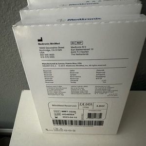 Medtronic reservoirs. 3 boxes of 10 reservoirs